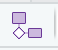 The 'two purple boxes and a white square' icon